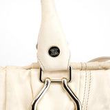 Céline Ivory Leather Pillow 2-Way Bag
