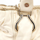 Céline Ivory Leather Pillow 2-Way Bag