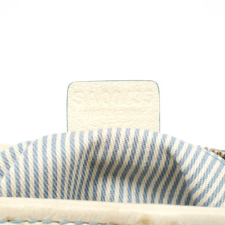 Celine Light Blue Triomphe Mini Hobo Bag