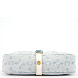 Celine Light Blue Triomphe Mini Hobo Bag