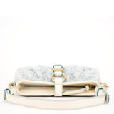 Celine Light Blue Triomphe Mini Hobo Bag