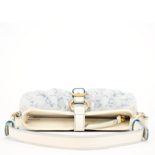 Celine Light Blue Triomphe Mini Hobo Bag