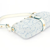 Celine Light Blue Triomphe Mini Hobo Bag
