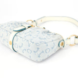 Celine Light Blue Triomphe Mini Hobo Bag