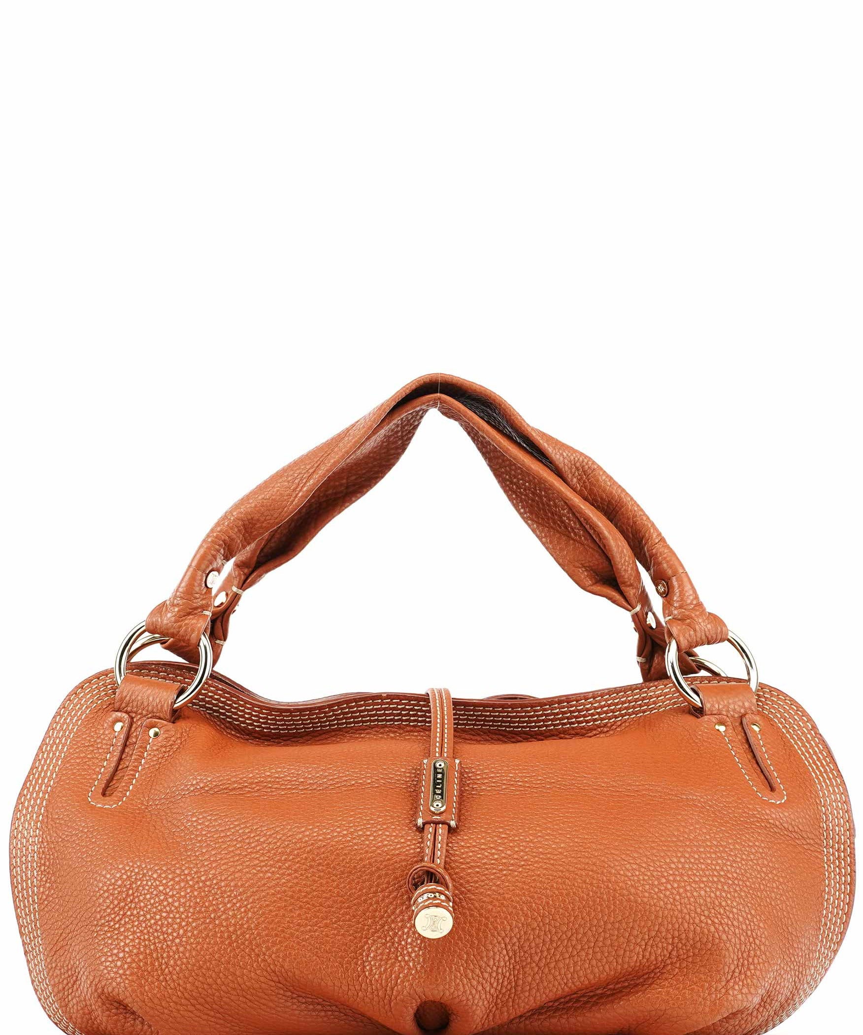 Celine Light Brown Leather Bittersweet Shoulder Bag