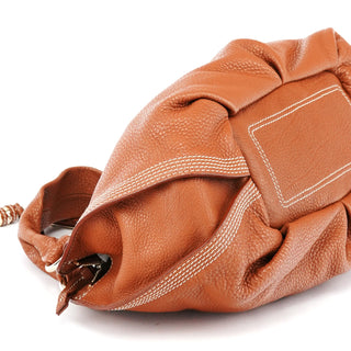 Celine Light Brown Leather Bittersweet Shoulder Bag