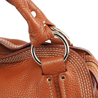 Celine Light Brown Leather Bittersweet Shoulder Bag