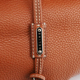 Celine Sac porté épaule Bittersweet en cuir marron clair