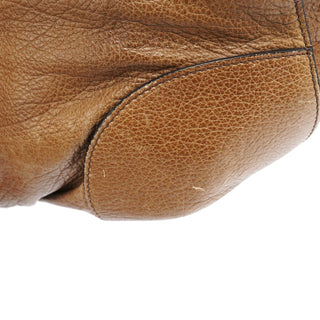 Celine Light Brown Leather Bittersweet Shoulder Bag