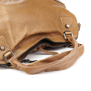 Celine Light Brown Leather Bittersweet Shoulder Bag