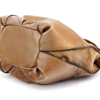 Celine Light Brown Leather Bittersweet Shoulder Bag