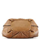 Celine Bittersweet Schultertasche aus hellbraunem Leder