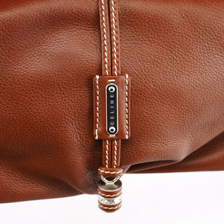 Celine Light Brown Leather Bittersweet Shoulder Bag
