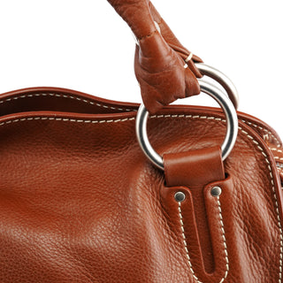 Celine Light Brown Leather Bittersweet Shoulder Bag