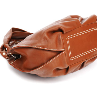 Celine Light Brown Leather Bittersweet Shoulder Bag