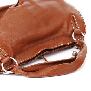 Celine Light Brown Leather Bittersweet Shoulder Bag