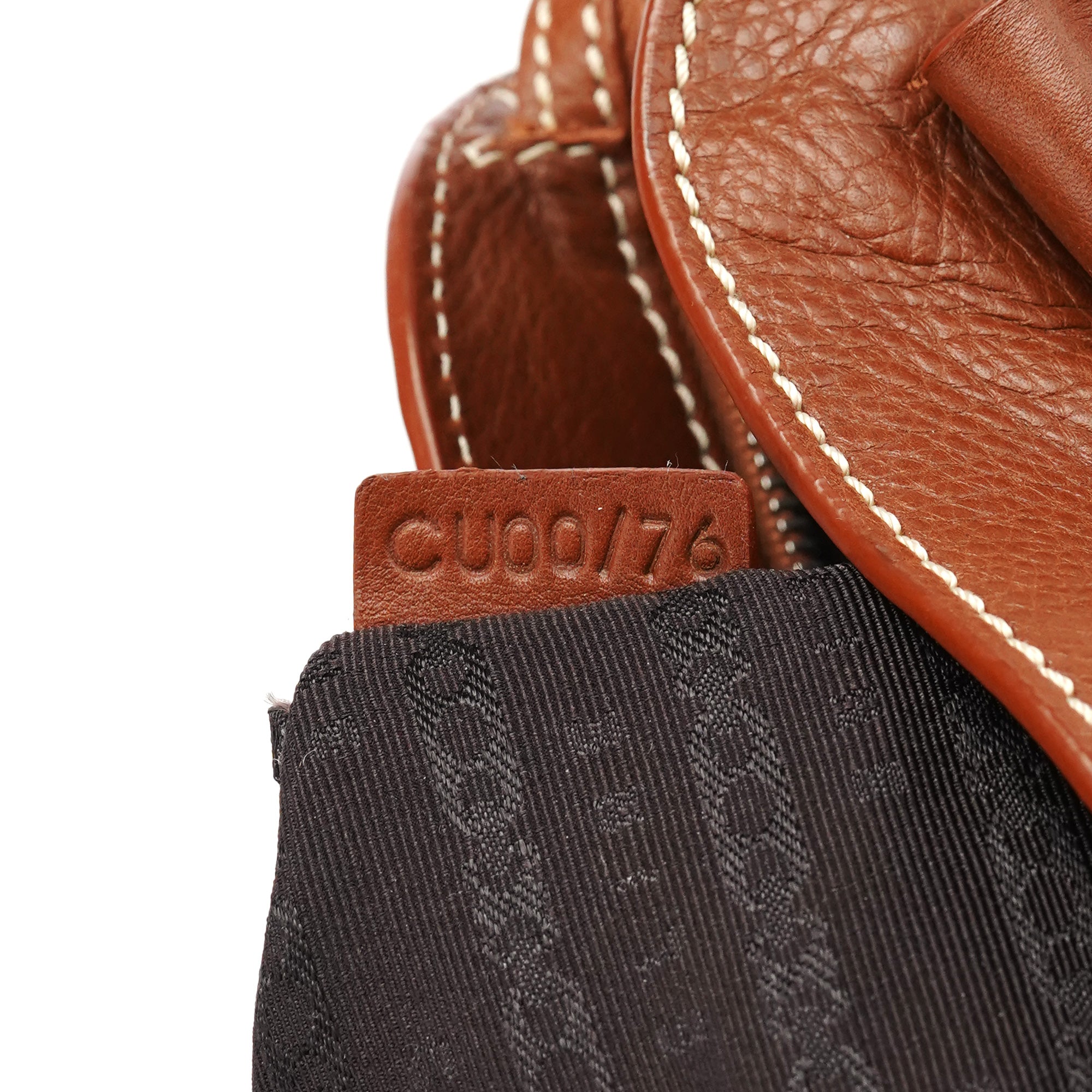 Celine Light Brown Leather Bittersweet Shoulder Bag