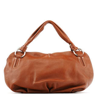Celine Light Brown Leather Bittersweet Shoulder Bag