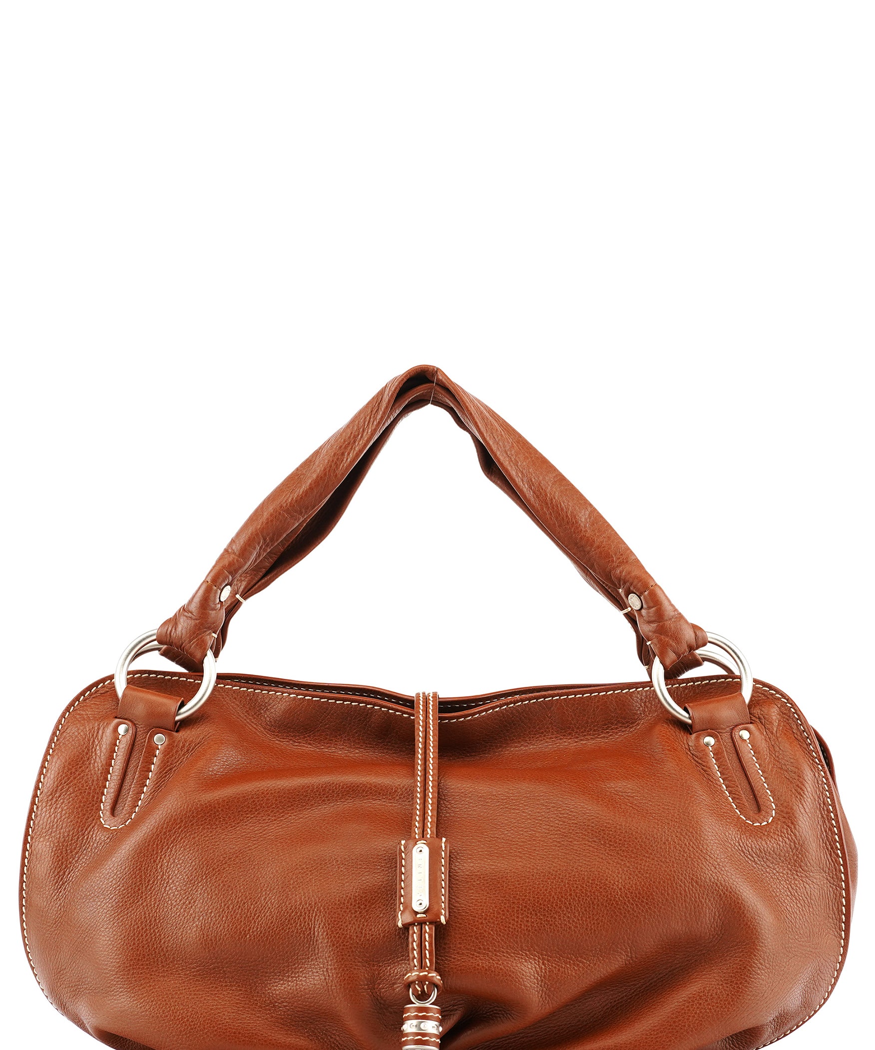 Celine Light Brown Leather Bittersweet Shoulder Bag