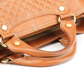 Celine Light Brown Leather Boogie Tote Bag
