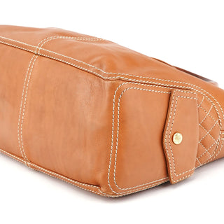 Celine Light Brown Leather Boogie Tote Bag