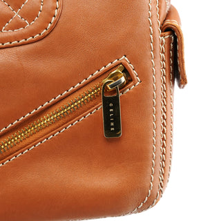 Celine Light Brown Leather Boogie Tote Bag
