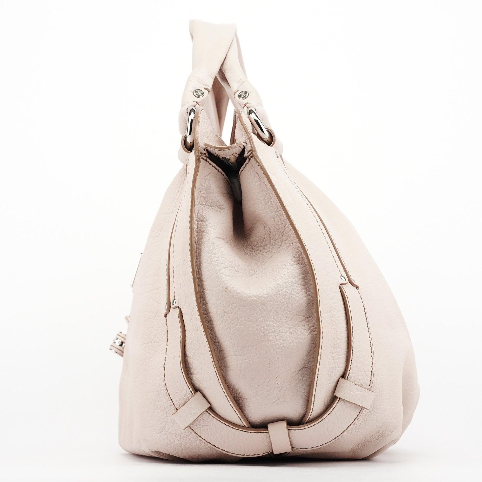 Celine Light Pink Leather Bittersweet Shoulder Bag