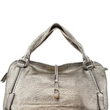 Celine Sac porté épaule Bittersweet en cuir métallisé