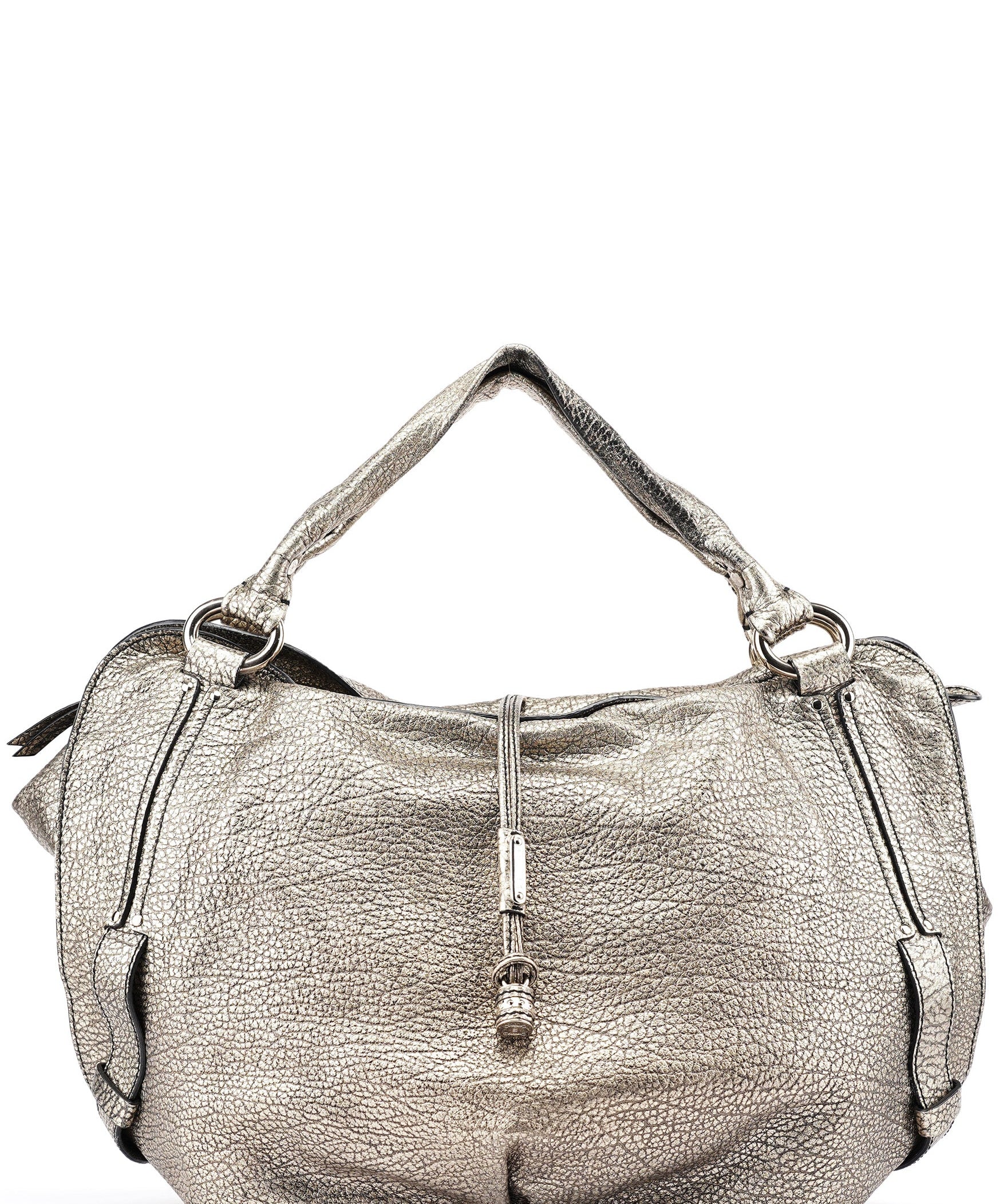 Celine Metallic Leather Bittersweet Shoulder Bag