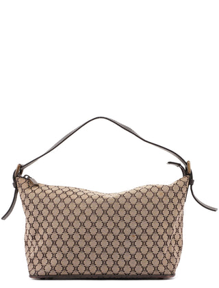 Celine Monogram Canvas Hobo Shoulder Bag