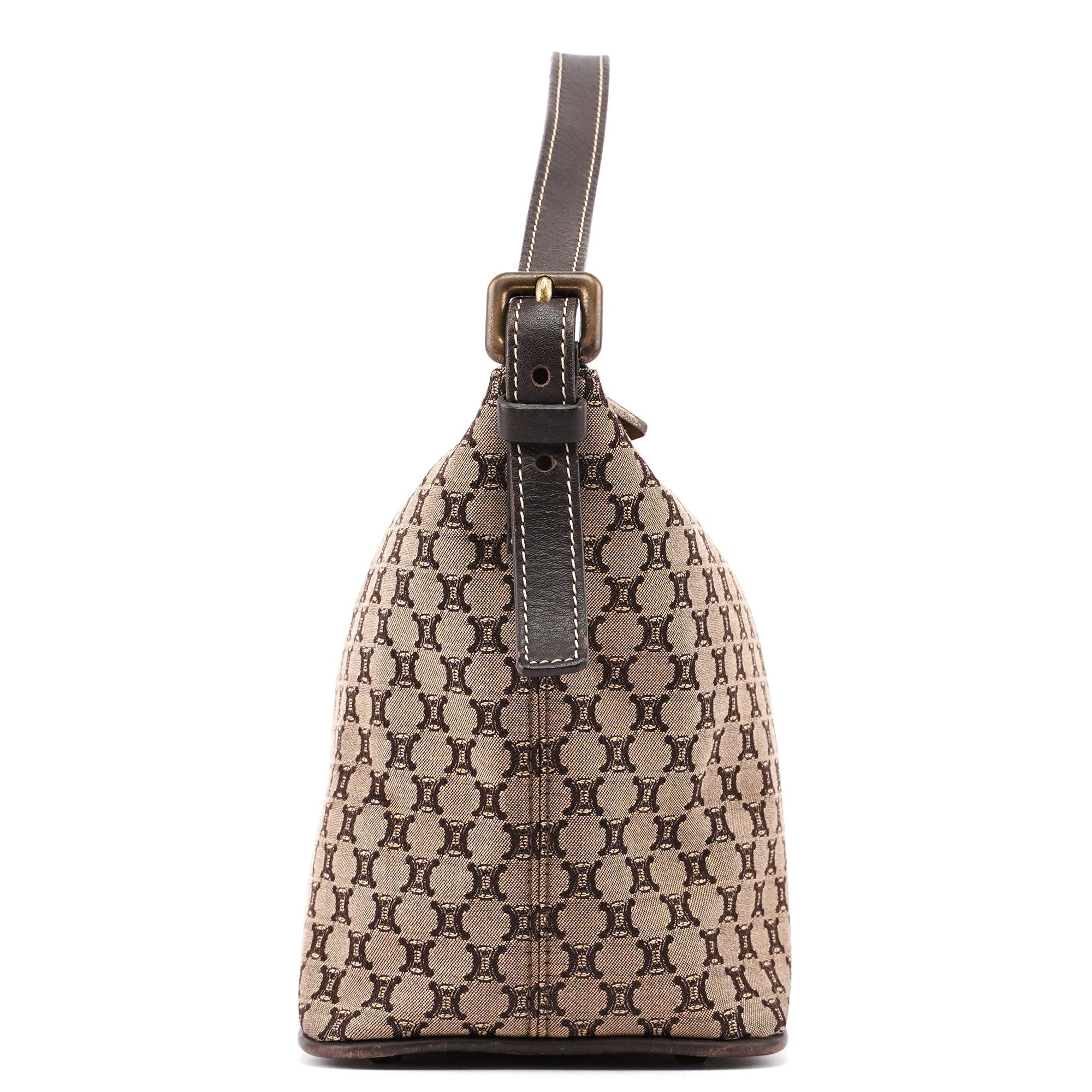 Celine Monogram Canvas Hobo Shoulder Bag