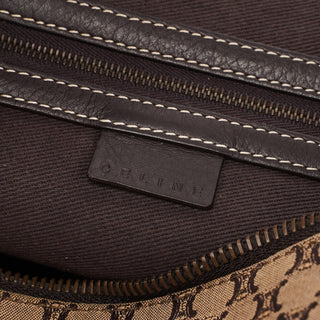 Celine Monogram Canvas Hobo Shoulder Bag