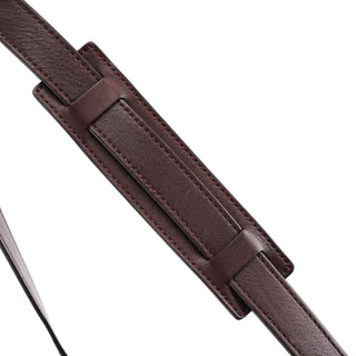 Celine Navy Burgundy Leather Trapeze 2-Way Bag