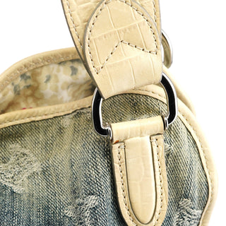 Celine Navy Gradient Denim Bittersweet Shoulder Bag