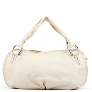 Celine Off White Leather Bittersweet Shoulder Bag