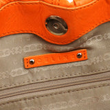 Celine Orange Leather Pillow 2-Way Bag