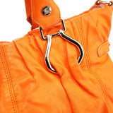 Celine Orange Leather Pillow 2-Way Bag