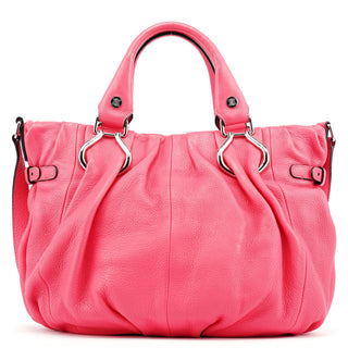 Celine Pink Leather Pillow 2-Way Tote Bag