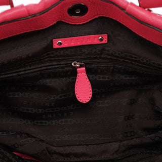 Celine Pink Leather Pillow 2-Way Tote Bag