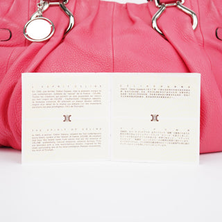 Celine Pink Leather Pillow 2-Way Tote Bag