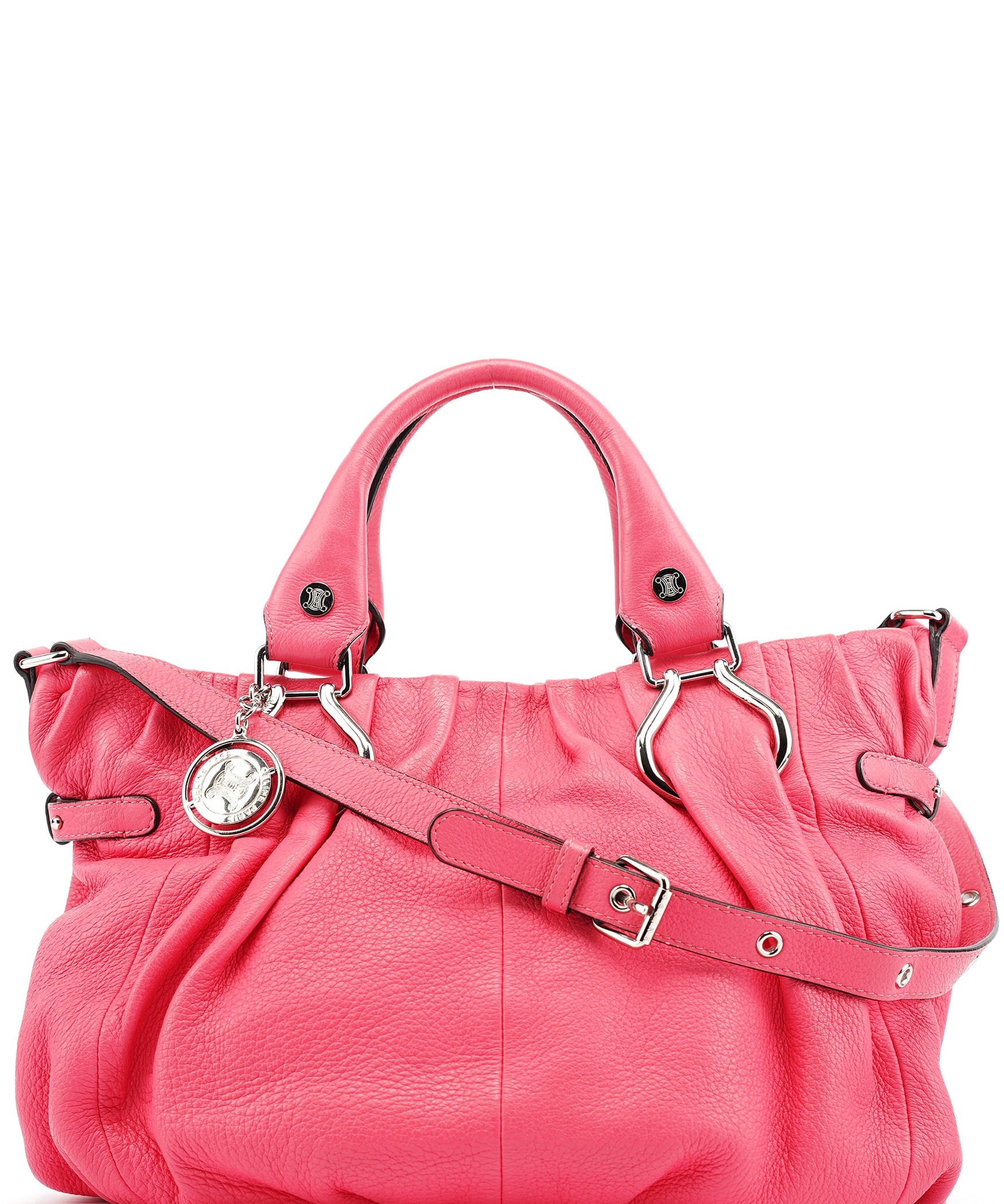Celine Pink Leather Pillow 2-Way Tote Bag