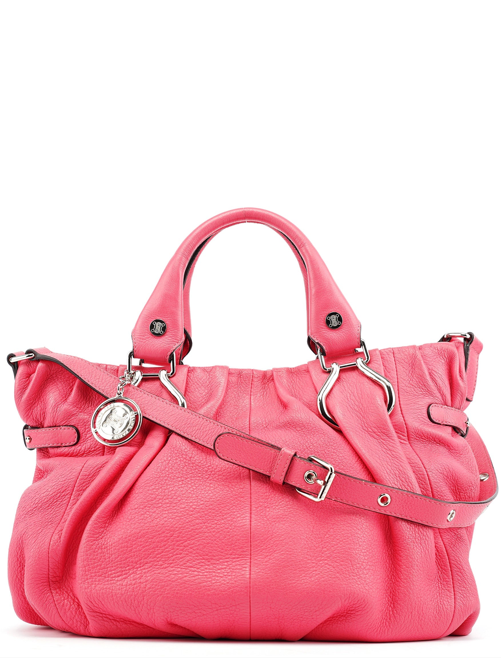 Celine Pink Leather Pillow 2-Way Tote Bag