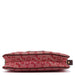 Celine Red Brown Triomphe CC Shoulder Bag