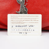 Celine Red Leather Bittersweet Shoulder Bag