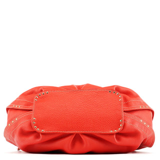 Celine Red Leather Bittersweet Shoulder Bag