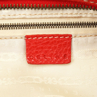 Celine Red Leather Bittersweet Shoulder Bag