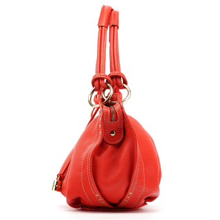 Celine Red Leather Bittersweet Shoulder Bag