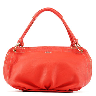Celine Red Leather Bittersweet Shoulder Bag