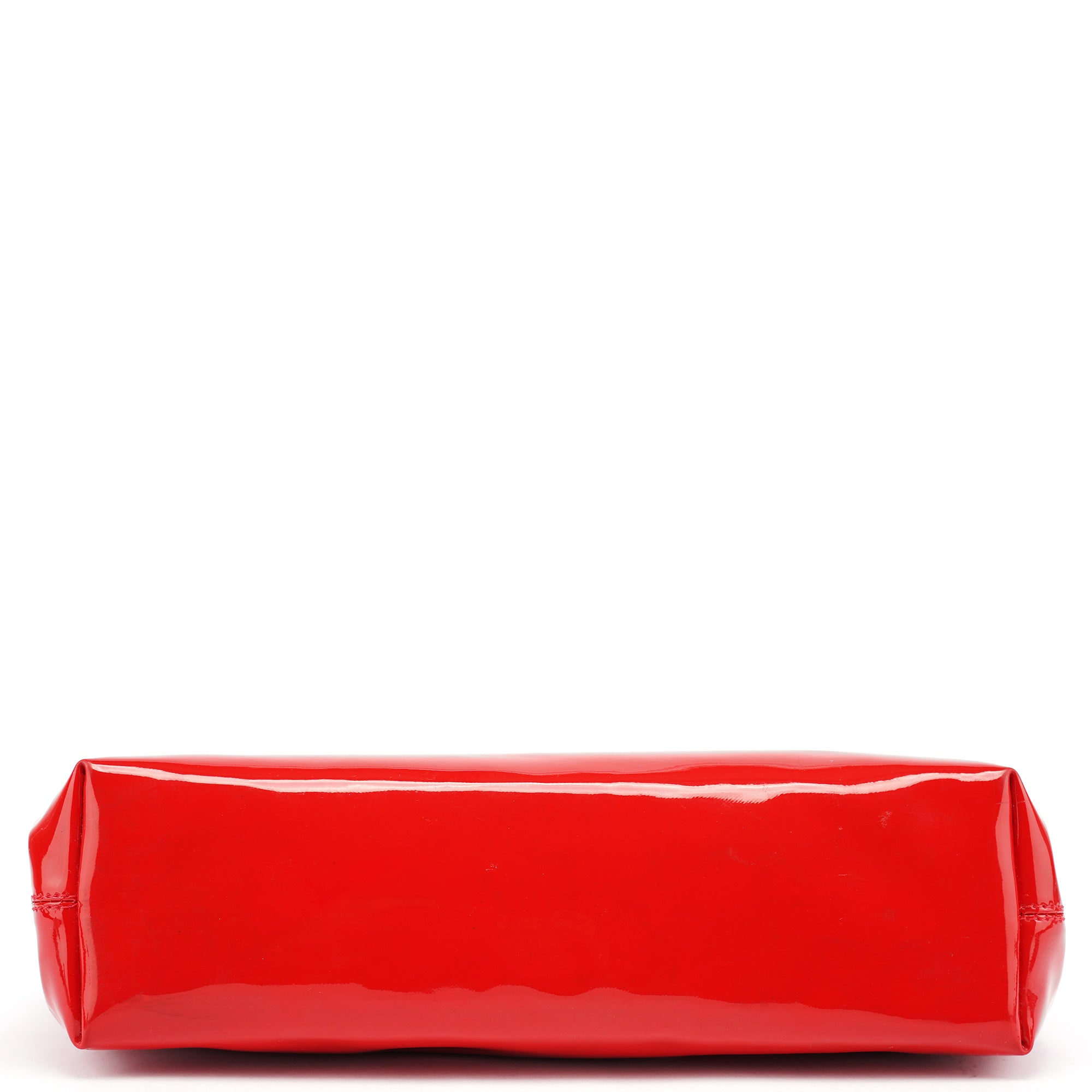 Celine Red Patent Leather Round Handle Bag