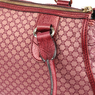 Celine Red Triupmhe Leather Cargo Tote Bag